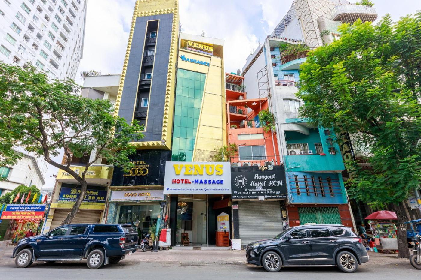 Venus Hotel & Massage - Bui Vien Walking Street Ho Chi Minh City Exterior photo